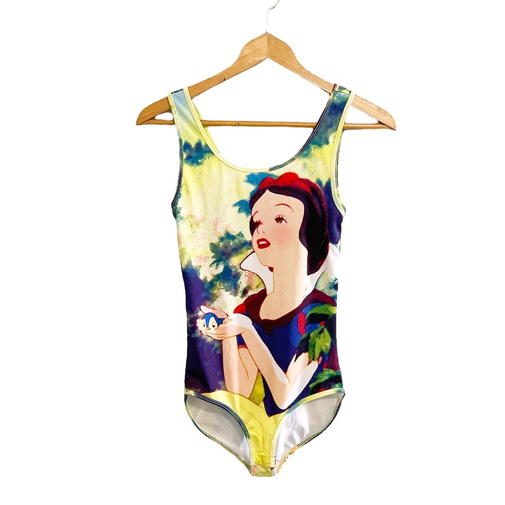Disney Snow White tie dye body suit large